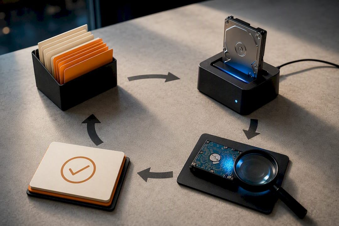 Theory and lab practice workflow