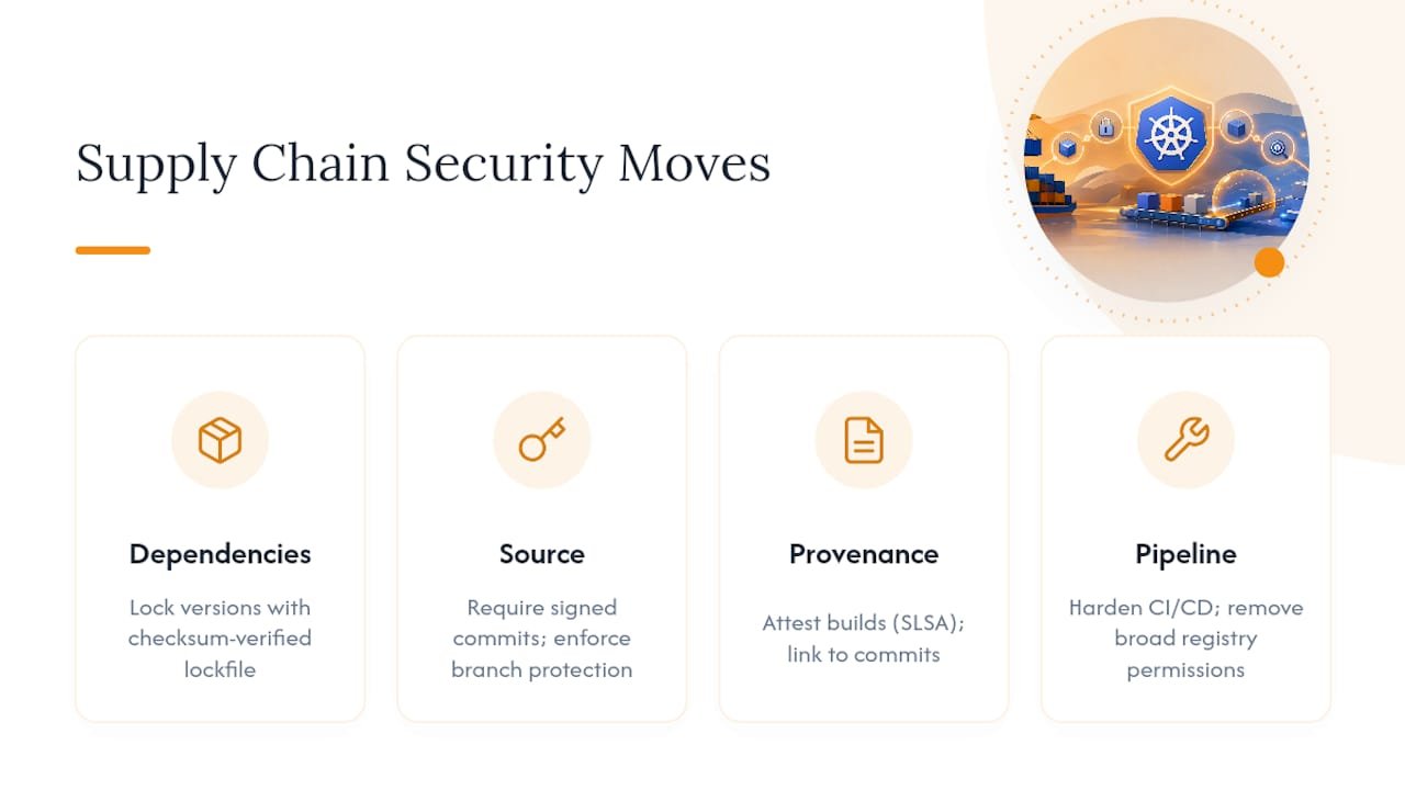 Supply Chain Security Beyond Scanning Images — overview diagram