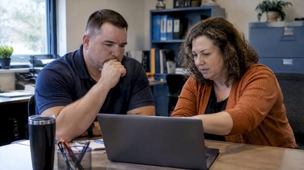 Veteran reviewing CEH voucher career decision