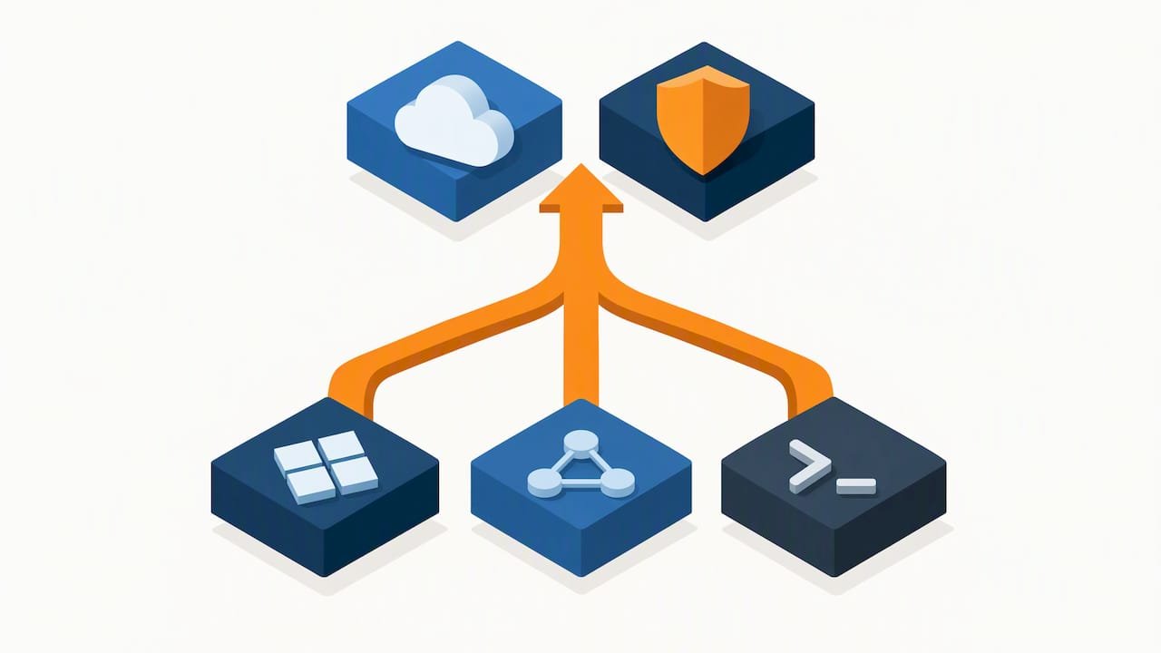 Three IT fundamentals supporting advanced skills
