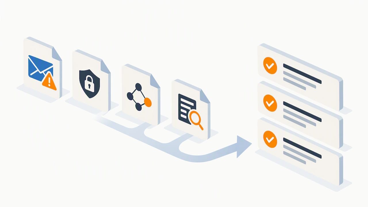 Task-focused portfolio files matched to hiring criteria